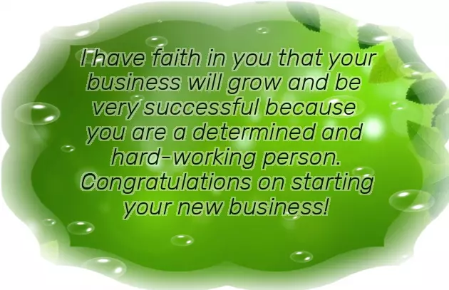 Congratulations On Your Business Venture Congratulations On Your Business Venture