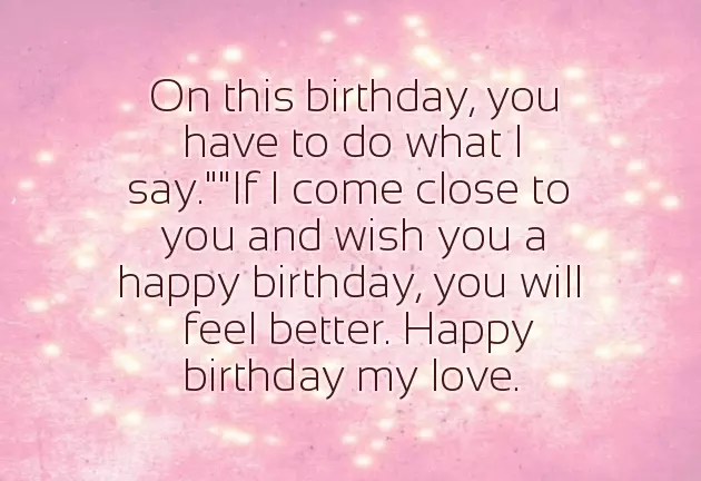 Distance Romantic Birthday Birthday Wishes For Boyfriend