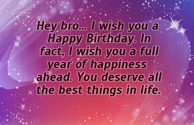 Funny Birthday Wishes To Big Brother