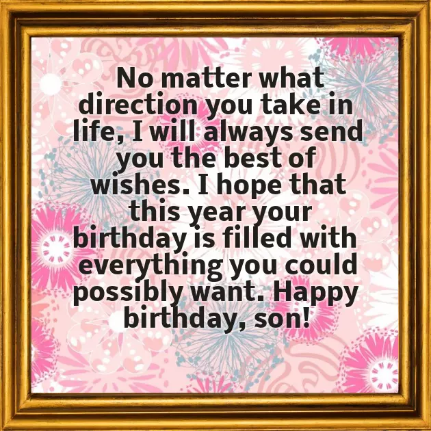 Son Wishes To Father Son Wishes To Father