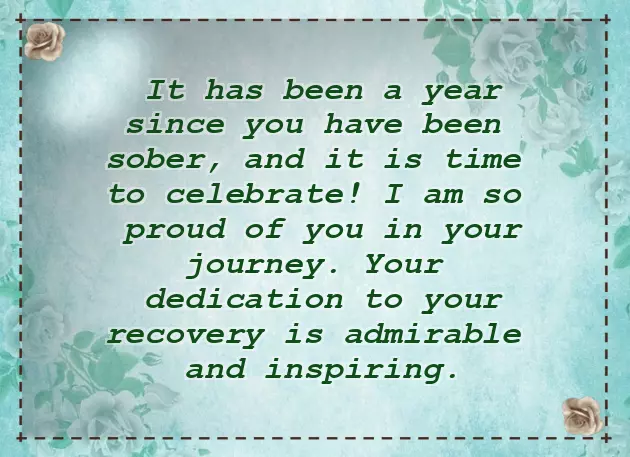 Congratulations On Your Sobriety Congratulations On Your Sobriety