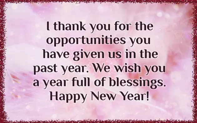 New Year Wishes For Business Partner New Year Wishes For Business Partner