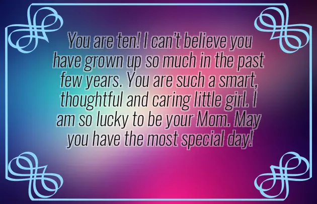 Happy Birthday Wishes For 10 Years Old Girl Happy Birthday Wishes For 10 Years Old Girl