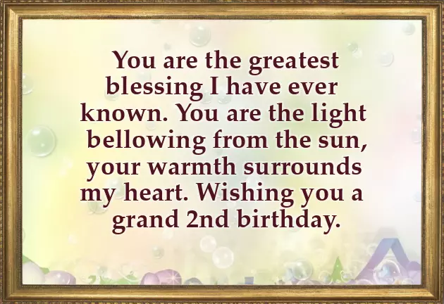 Happy 2Nd Birthday Wishes Happy 2Nd Birthday Wishes