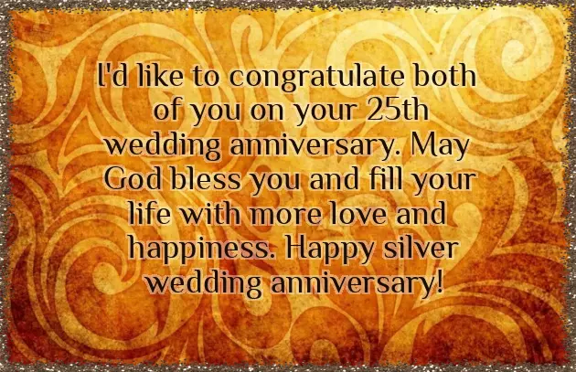 Silver Jubilee Anniversary Silver Jubilee Anniversary