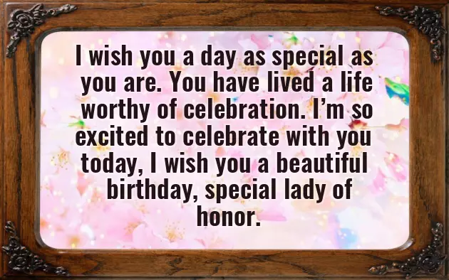 Birthday Wishes For A Lovely Lady