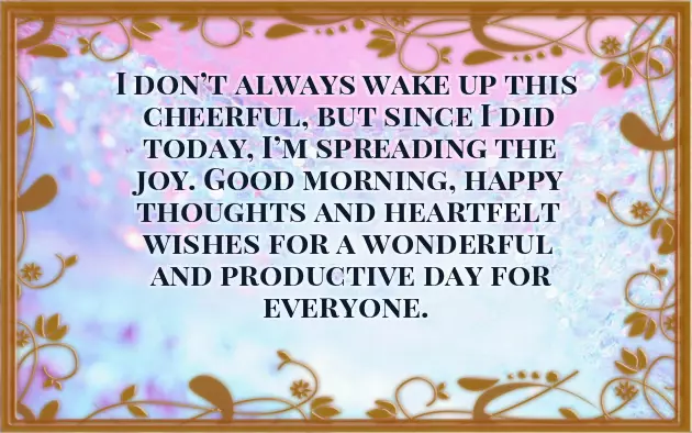 Good Morning Message For A Group Good Morning Message For A Group