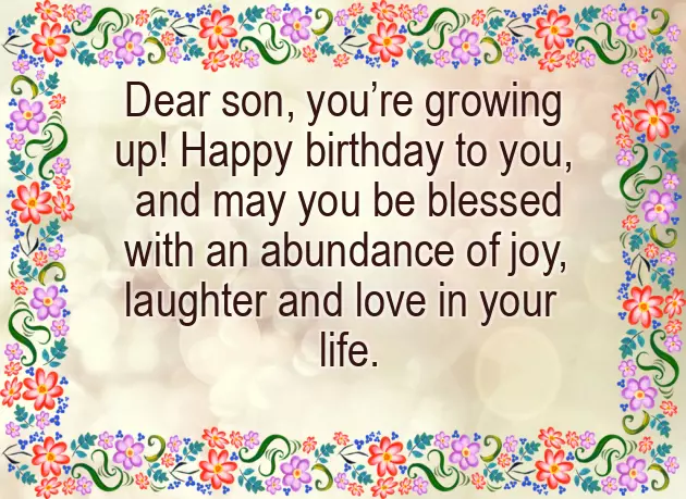 Birthday Wish For Son From Mother Birthday Wish For Son From Mother