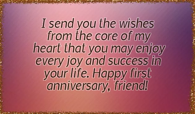 1St Marriage Anniversary Message 1St Marriage Anniversary Message