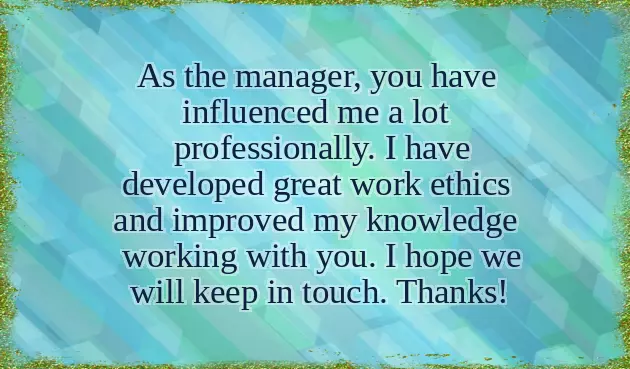 New Job All The Best Wishes