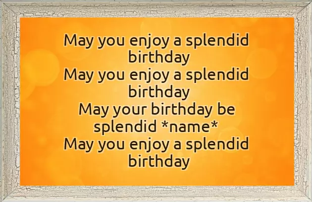 Phrases To Say Happy Birthday