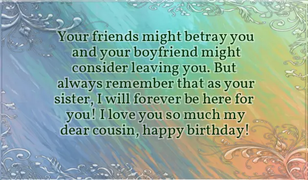 Quotes For Cousin Sister Birthday Quotes For Cousin Sister Birthday