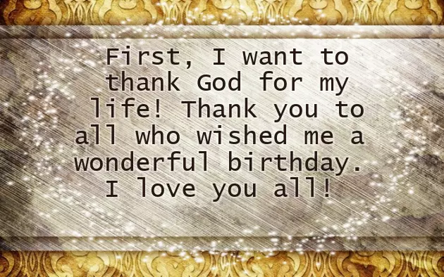 Thank You All For Your Wishes Thank You All For Your Wishes