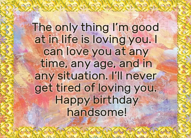 Happy Birthday My Dear Hubby