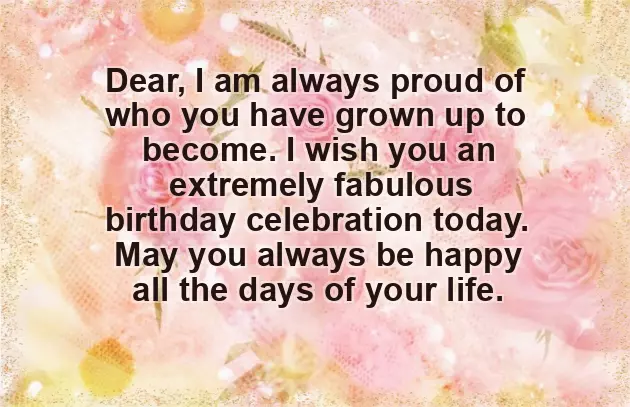 Happy Birthday To The Special Man In My Life