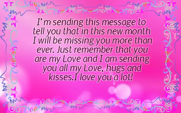 New Month Message To Lover New Month Message To Lover
