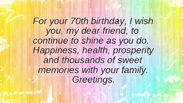 70Th Birthday Greetings Funny 70Th Birthday Greetings Funny