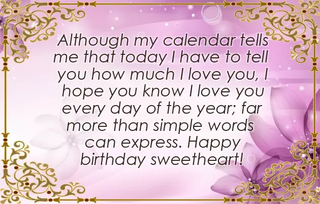 Birthday Wishing Sentences In English