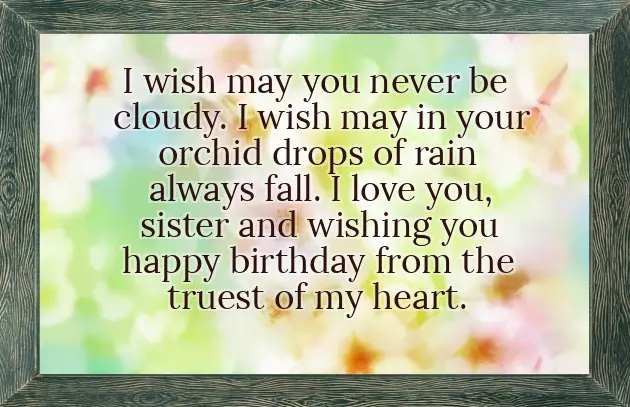 My Dear Sister Birthday Wishes My Dear Sister Birthday Wishes