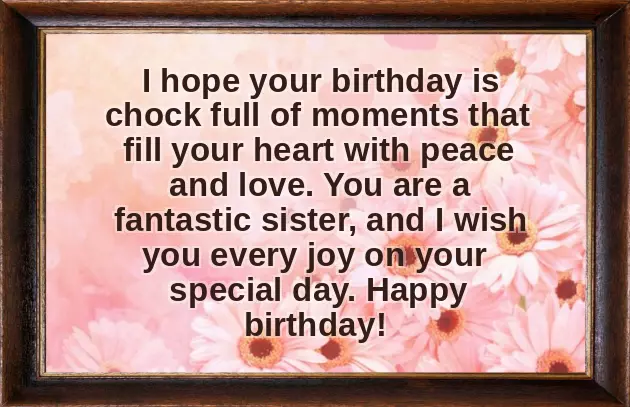 Birthday Wishes For My Cute Sister Birthday Wishes For My Cute Sister