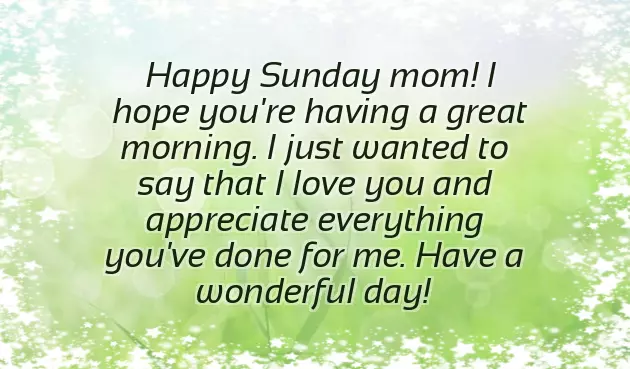 Good Morning Message To My Mom Good Morning Message To My Mom