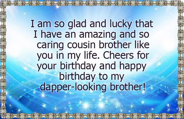 Birthday Wishes To A Junior Brother