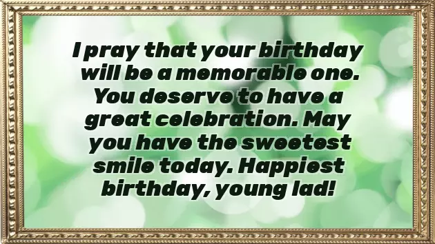 Happy Birthday Wishes Young Man Happy Birthday Wishes Young Man