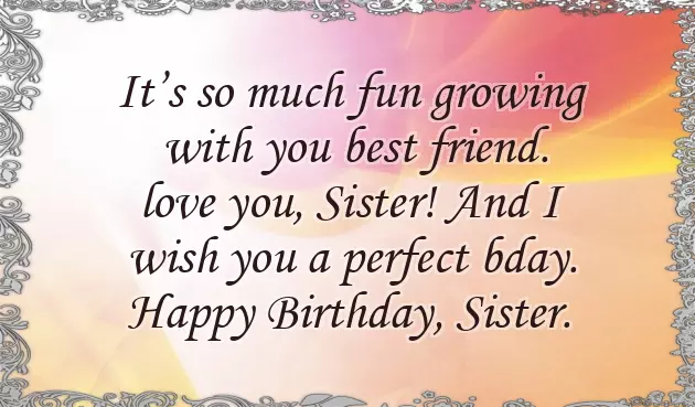 Caption For Birthday Wishes For Sister Caption For Birthday Wishes For Sister