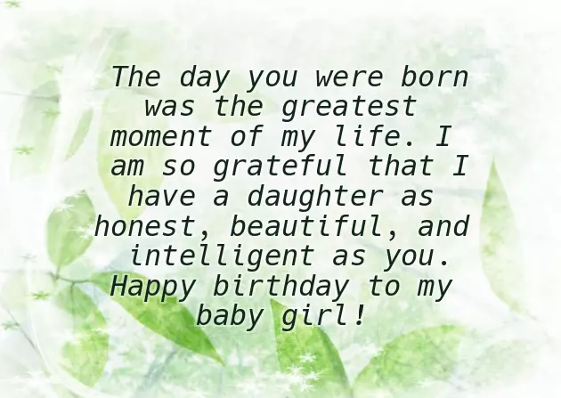 Beautiful Words For Daughters Birthday Beautiful Words For Daughters Birthday
