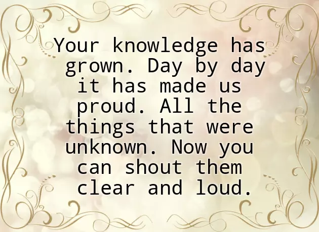 Graduation Wishes Daughter