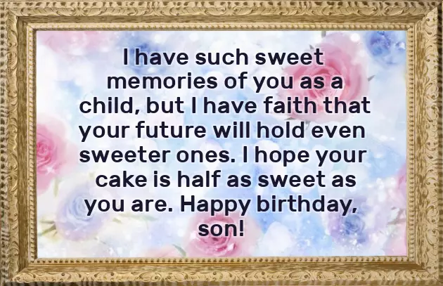 Quotes Of Birthday Wishes For Son Quotes Of Birthday Wishes For Son