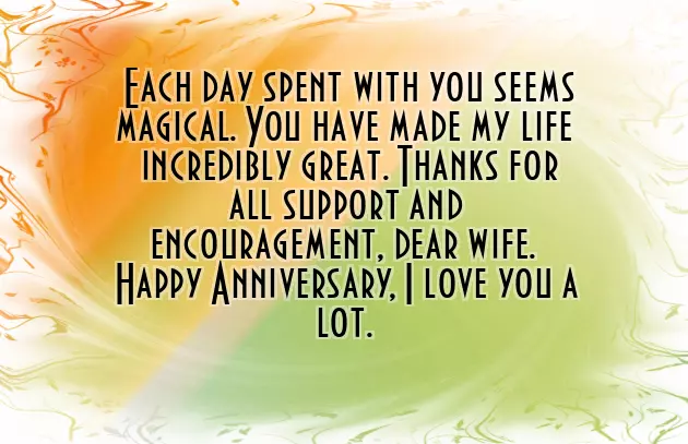 Happy Anniversary Wishes For My Wife