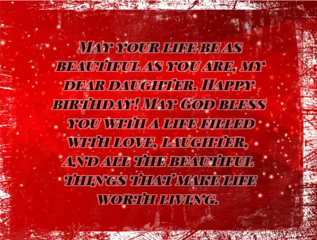 Happy Birthday Quotes On Daughter Happy Birthday Quotes On Daughter