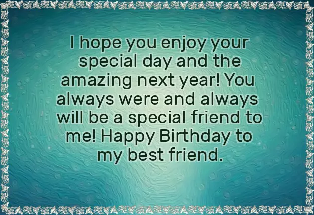 Birthday Greetings To A Girl Best Friend