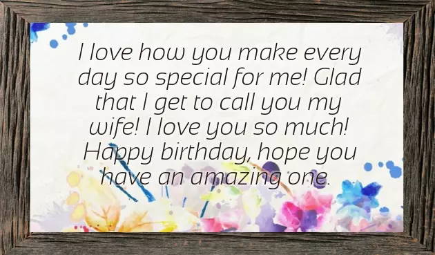 The Best Birthday Wishes For My Wife