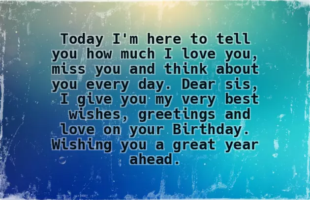 Birthday Lines For Little Sister Birthday Lines For Little Sister