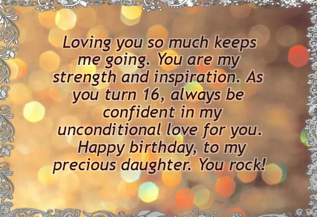 16Th Birthday Wishes For Daughter 16Th Birthday Wishes For Daughter