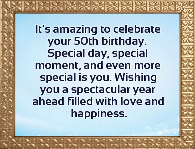 Happy 50Th Birthday Male