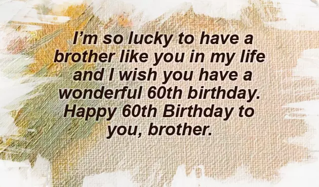 Wishes For 60 Birthday