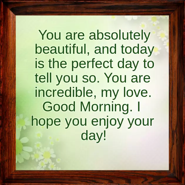 Sweet Morning Message For Your Crush