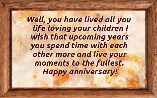 Parents Wedding Anniversary