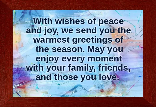 Business Christmas Messages