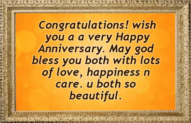 Congratulations And Wish You Both A Very Happy Married Life