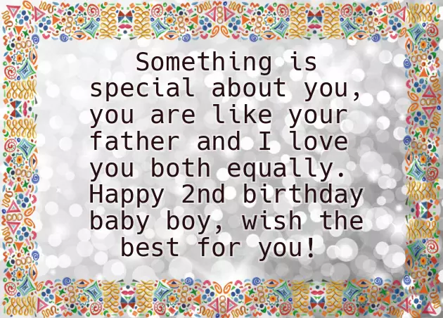 Happy Birthday My Son 1 Year