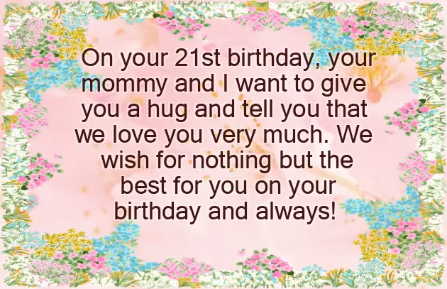 Happy 21St Birthday Daughter Happy 21St Birthday Daughter