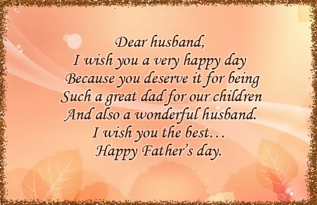 Fathers Day Message From A Wife