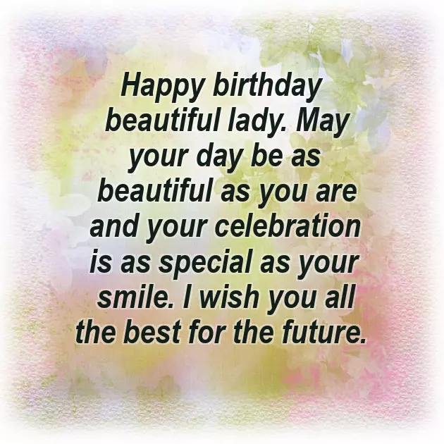 Happy Birthday For A Beautiful Woman Happy Birthday For A Beautiful Woman