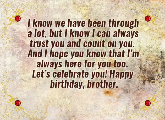 Good Words For Brother Birthday Good Words For Brother Birthday