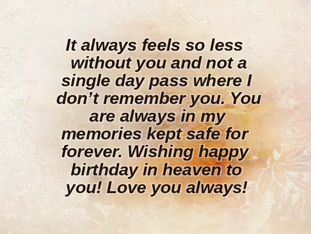 Happy Birthday To Angel In Heaven