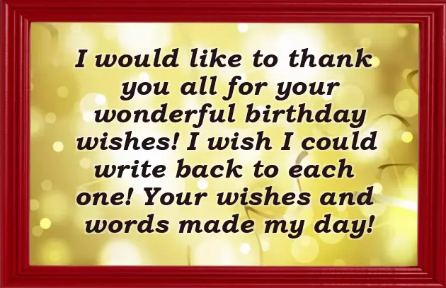 Thanks Guys For The Birthday Wishes Thanks Guys For The Birthday Wishes